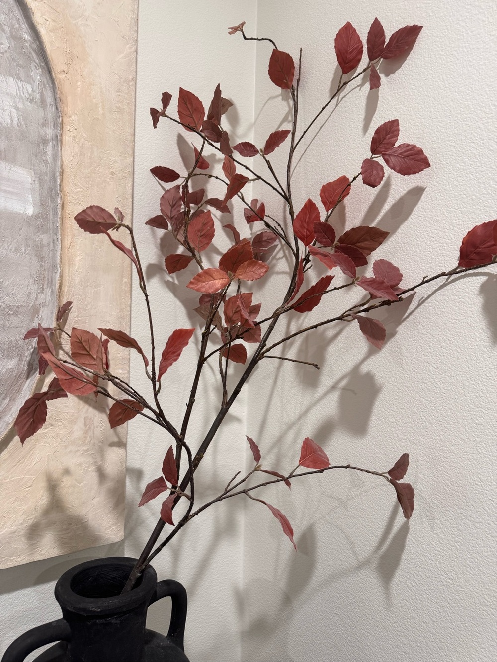 Crate & Barrel Faux Fall Leaves